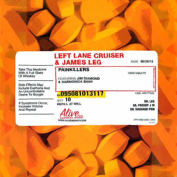 Left Lane Cruiser & James Leg - Painkillers - Mint (M) - Vinyl