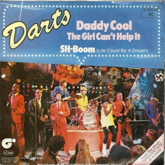 The Darts* - Daddy Cool / The Girl Can't Help It - Near Mint (NM or M-) - Vinyl