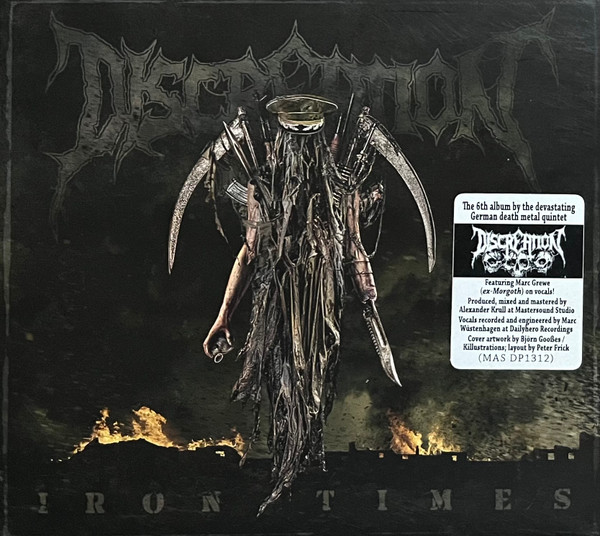 Discreation - Iron Times - Mint (M) - CD