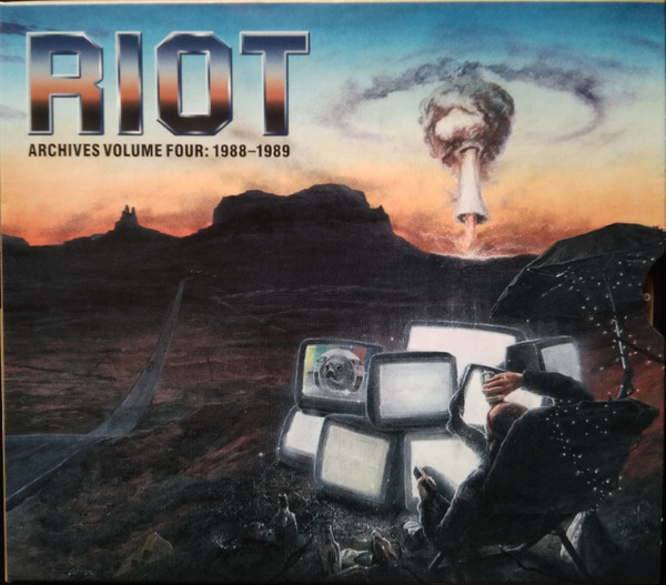 Riot (4) - Archives Volume 4 : 1988-1989 - Mint (M) - CD,DVD