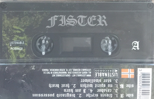 Fister (2) - No Spirit Within - Mint (M) - Cassette