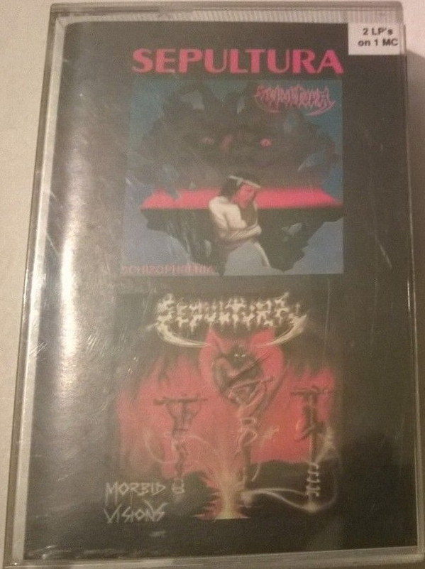 Sepultura - Schizophrenia / Morbid Visions - Near Mint (NM or M-) - Cassette