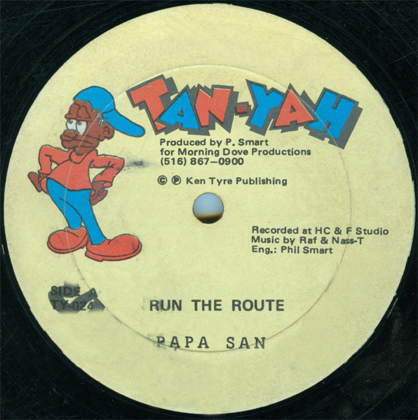 Papa San - Run The Route - Very Good Plus (VG+) - Vinyl
