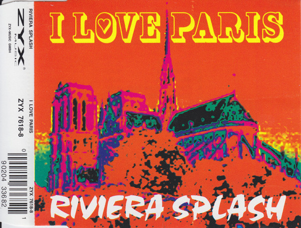 Riviera Splash - I Love Paris - Near Mint (NM or M-) - CD