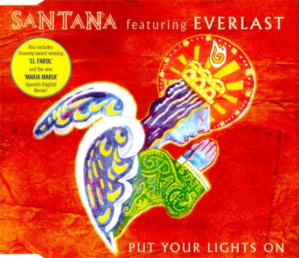 Santana Featuring Everlast - Put Your Lights On - Mint (M) - CD