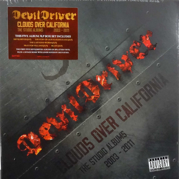 DevilDriver - Clouds Over California - Mint (M) - Vinyl,Vinyl,Vinyl,Vinyl,Vinyl,Box Set