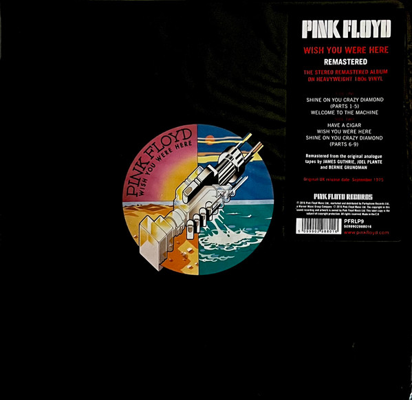 Pink Floyd - Wish You Were Here - Very Good Plus (VG+) - Vinyl