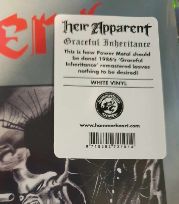 Heir Apparent - Graceful Inheritance - Mint (M) - Vinyl