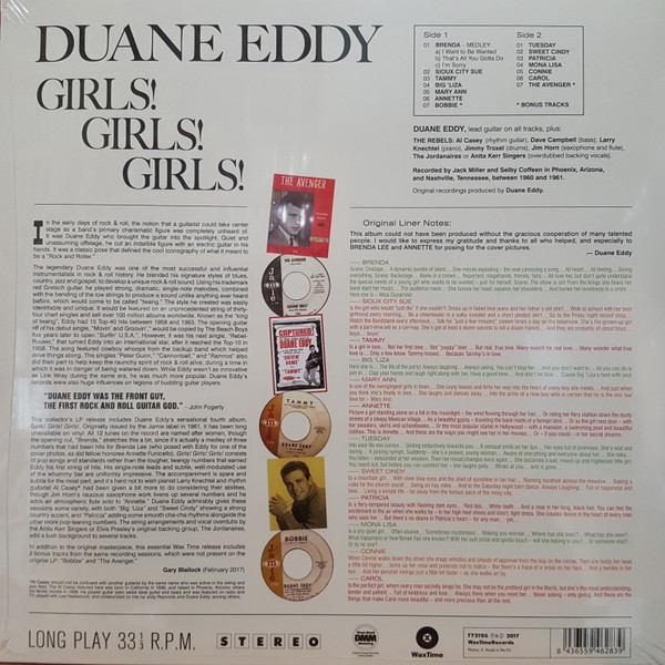 Duane Eddy - Girls! Girls! Girls! - Mint (M) - Vinyl