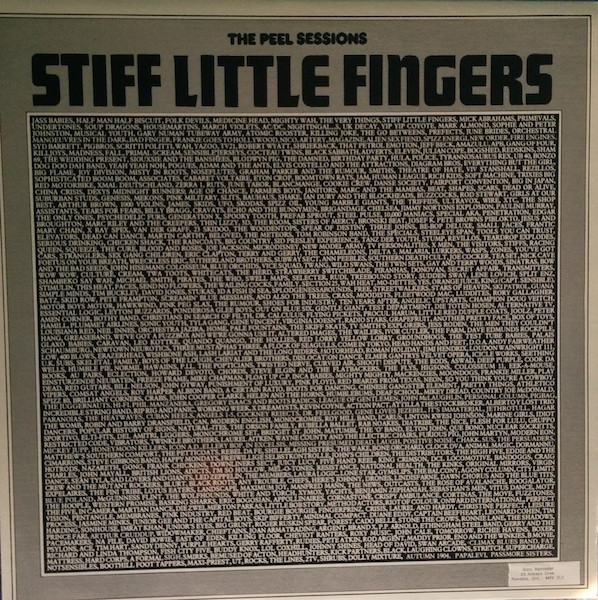 Stiff Little Fingers - The Peel Sessions - Near Mint (NM or M-) - Vinyl