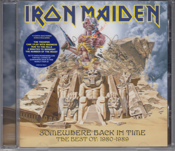 Iron Maiden - Somewhere Back In Time - The Best Of: 1980-1989 - Mint (M) - CD