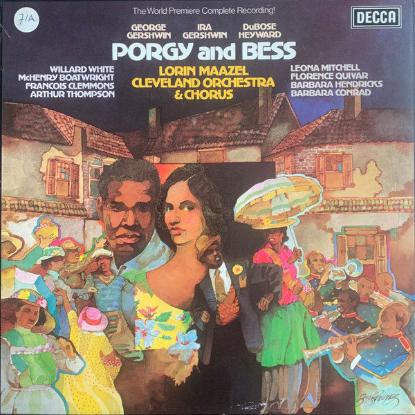George Gershwin, DuBose Heyward, Lorin Maazel, The Cleveland Orchestra, The Cleveland Orchestra Chorus, The Cleveland Orchestra Children's Chorus, Robert Page, Becky Seredick, Ira Gershwin - Porgy And Bess - Near Mint (NM or M-) - Vinyl,Box Set