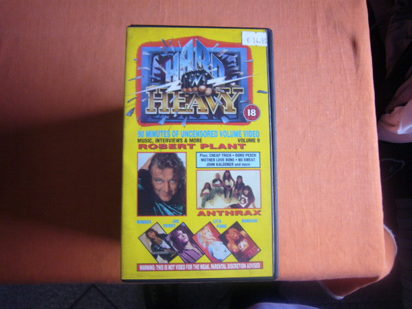 Various - Hard 'N' Heavy Volume 9 - Near Mint (NM or M-) - VHS