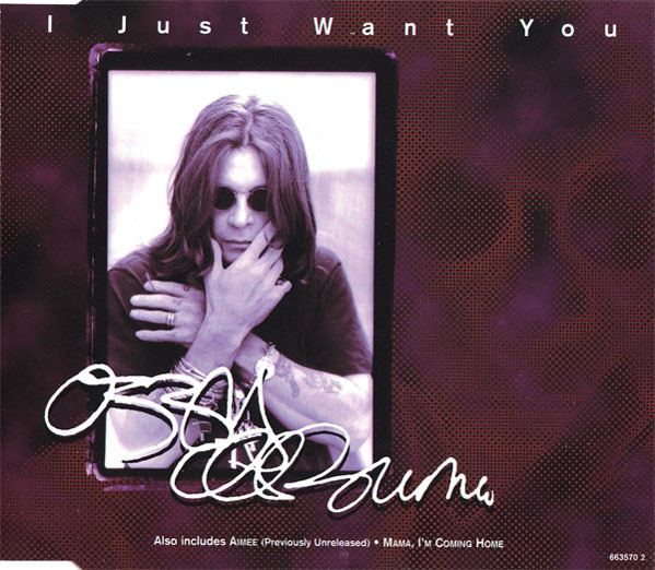 Ozzy Osbourne - I Just Want You - Very Good Plus (VG+) - CD
