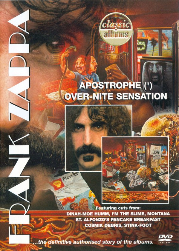 Frank Zappa - Apostrophe (') / Over-Nite Sensation - Very Good Plus (VG+) - DVD