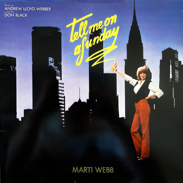 Marti Webb - Tell Me On A Sunday - Very Good Plus (VG+) - Vinyl