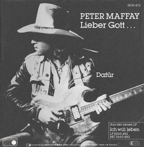 Peter Maffay - Lieber Gott ... / Dafür - Near Mint (NM or M-) - Vinyl