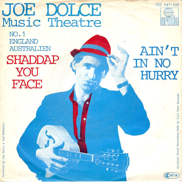 Joe Dolce Music Theatre - Shaddap You Face - Near Mint (NM or M-) - Vinyl