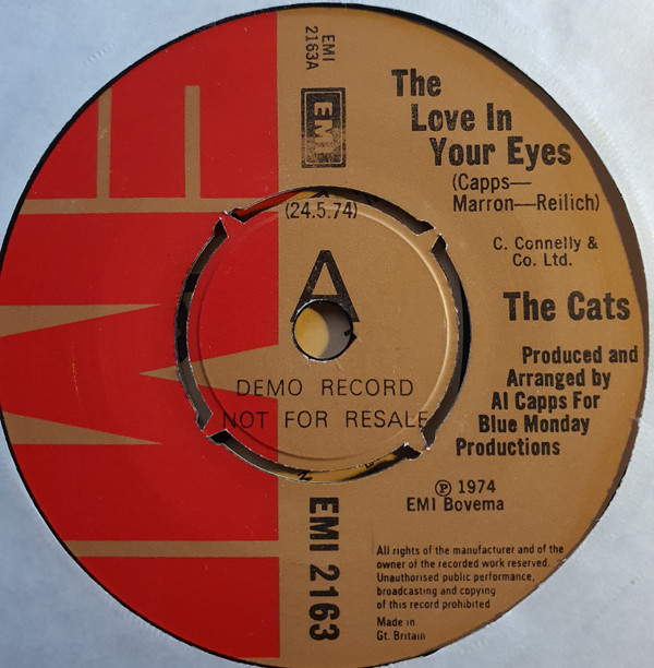 The Cats - The Love in Your Eyes - Very Good Plus (VG+) - Vinyl