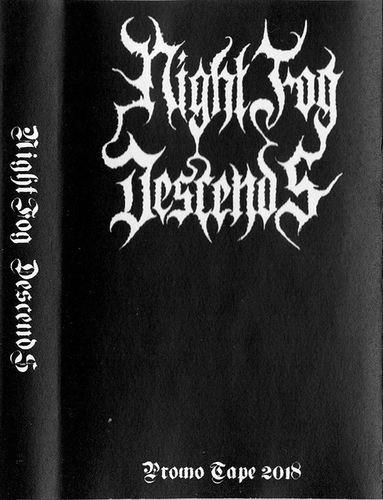 Nightfog Descends - Promo Tape 2018 - Near Mint (NM or M-) - Cassette