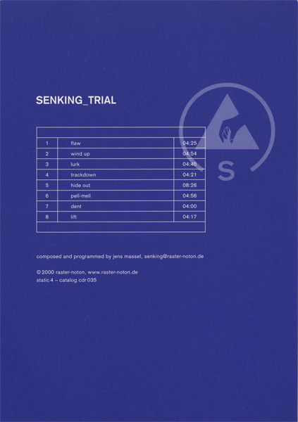 Senking - Trial - Very Good Plus (VG+) - CD