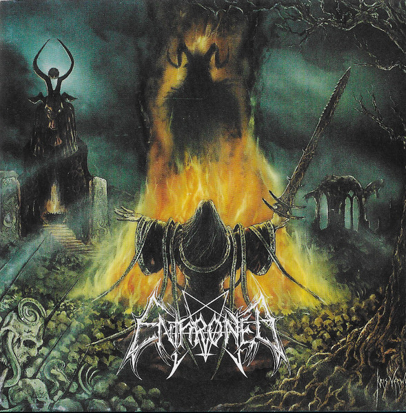 Enthroned – Prophecies Of Pagan Fire - VG+/NM - Unofficial CD