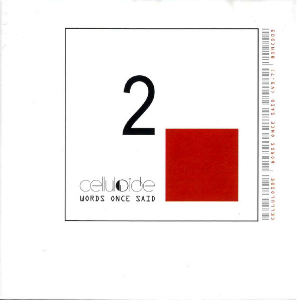 Celluloide - Words Once Said - Mint (M) - CD
