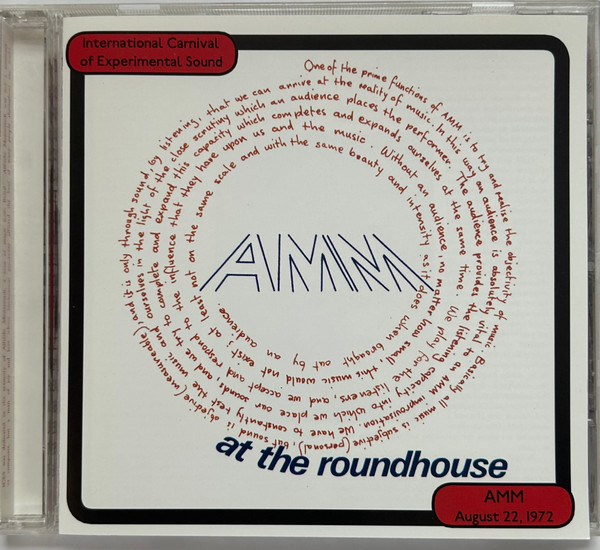 AMM - At The Roundhouse - Mint (M) - CD