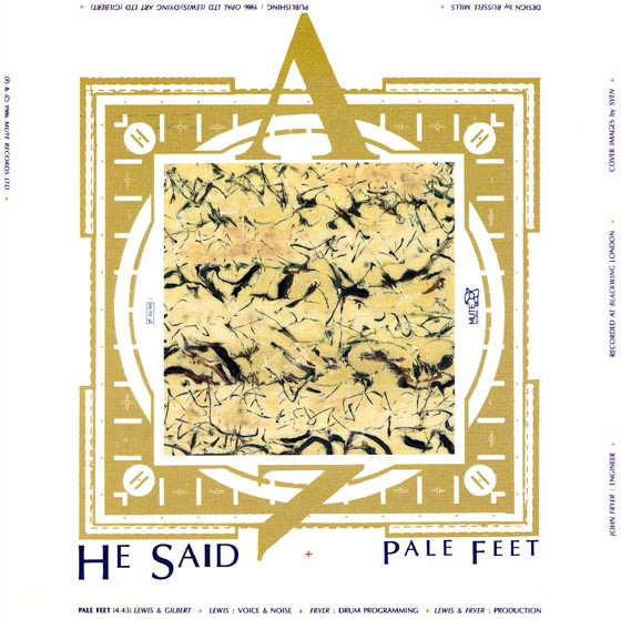 He Said - Pale Feet / Pulling 3gs - Near Mint (NM or M-) - Vinyl