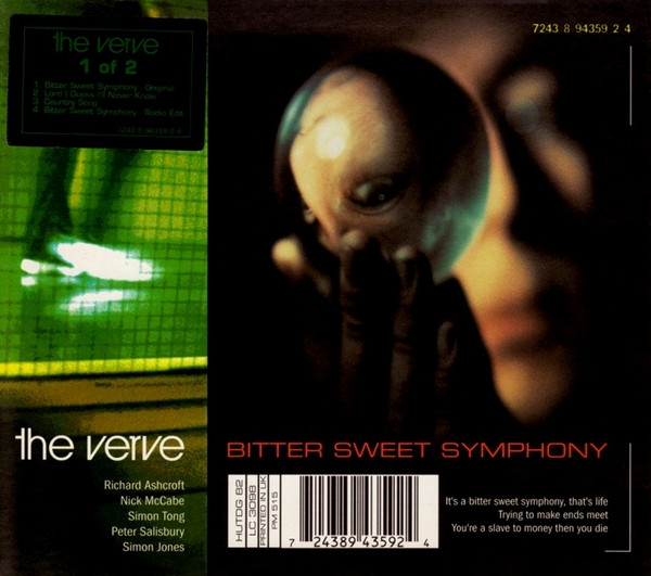 The Verve - Bitter Sweet Symphony - Near Mint (NM or M-) - CD