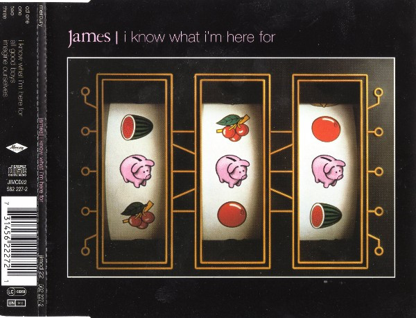James - I Know What I'm Here For - Near Mint (NM or M-) - CD