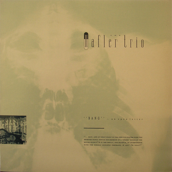 The Hafler Trio - "BANG" - An Open Letter - Near Mint (NM or M-) - Vinyl