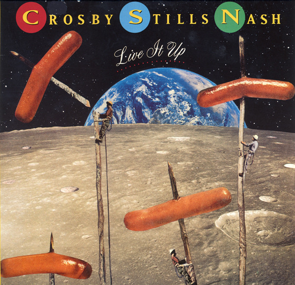 Crosby, Stills & Nash - Live It Up - Very Good (VG) - Vinyl