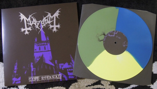 Mayhem – Life Eternal - M/M - Unofficial Blue/Yellow/Green Vinyl