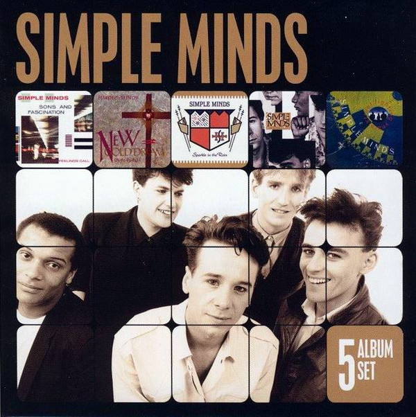 Simple Minds - 5 Album Set - Mint (M) - Box Set,CD,CD,CD,CD,CD
