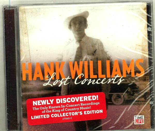Hank Williams - The Lost Concerts - Mint (M) - CD