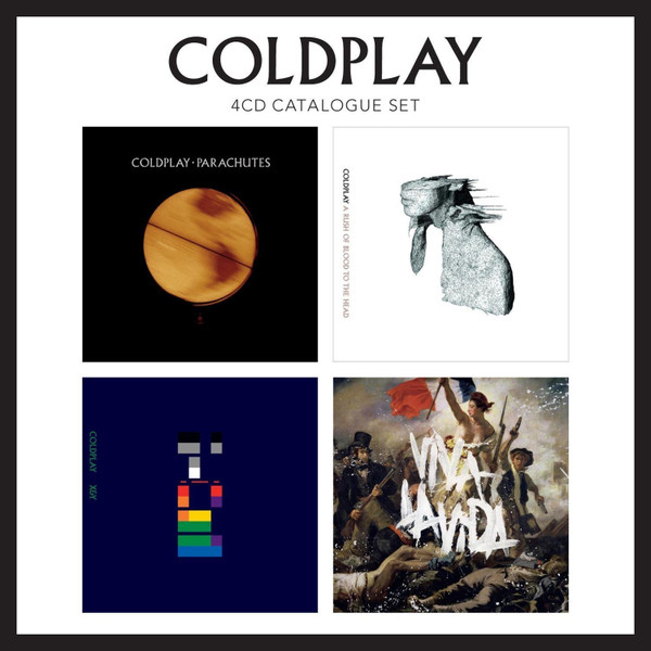 Coldplay - 4CD Catalogue Set - Mint (M) - Box Set,CD,CD,CD,CD