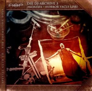 ASP - Die DJ-Archive 3: Akoasma - Horror Vacui Live! - Mint (M) - CD