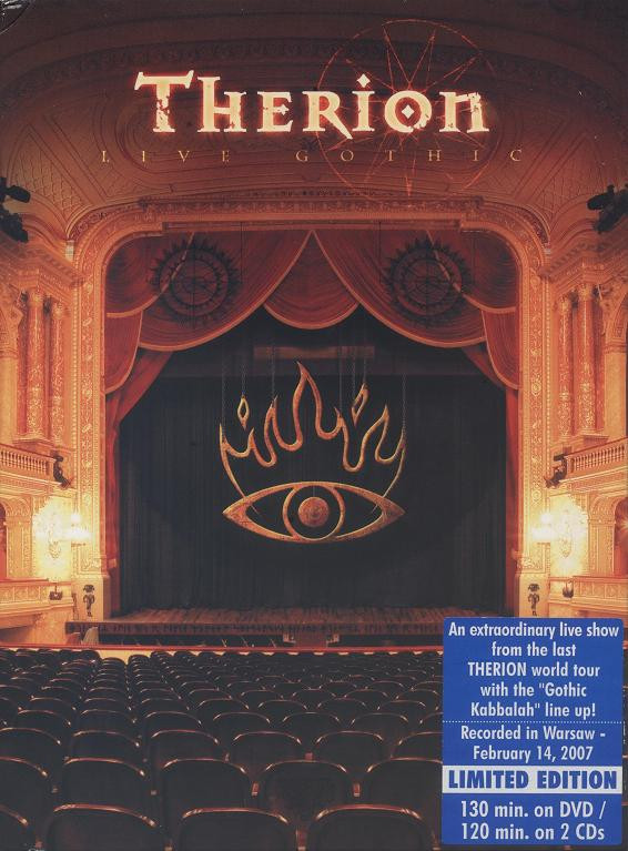 Therion - Live Gothic - Very Good Plus (VG+) - DVD,CD,All Media