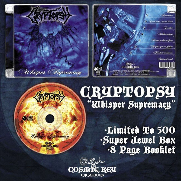 Cryptopsy - Whisper Supremacy - Mint (M) - CD