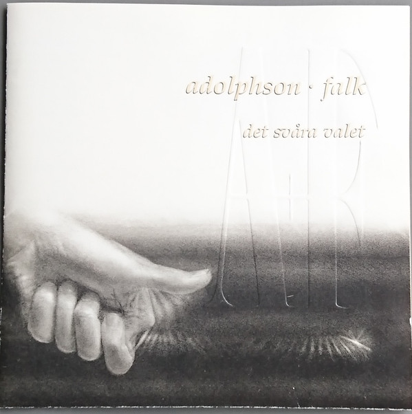 Adolphson-Falk - Det Svåra Valet - Near Mint (NM or M-) - CD