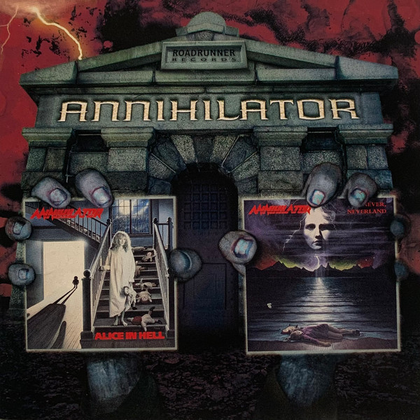Annihilator (2) - Alice In Hell / Never, Neverland - Near Mint (NM or M-) - CD,All Media