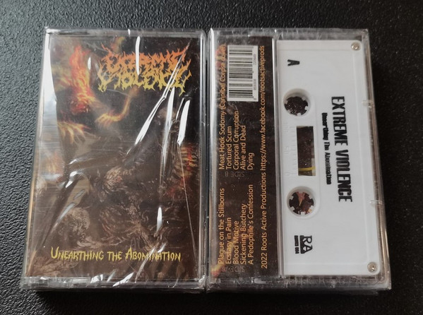 Extreme Violence - Unearthing The Abomination - Mint (M) - Cassette