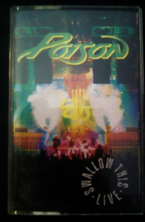 Poison (3) - Swallow This Live - Mint (M) - Cassette