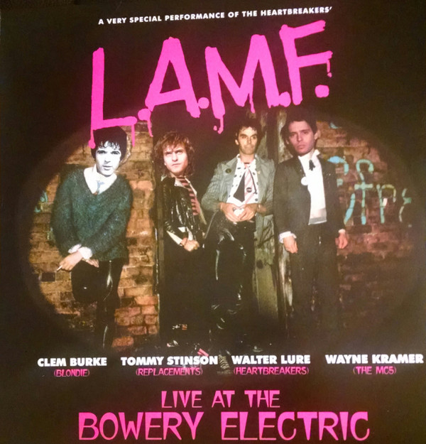 Lure*, Burke*, Stinson* & Kramer* - L.A.M.F. Live At The Bowery Electric - Mint (M) - Vinyl