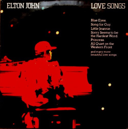 Elton John - Love Songs - Near Mint (NM or M-) - Vinyl