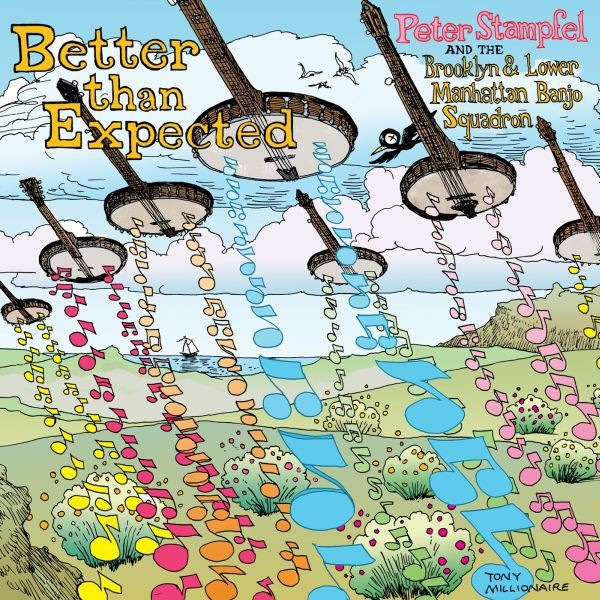 Peter Stampfel And The Brooklyn & Lower Manhattan Banjo Squadron - Better Than Expected - Mint (M) - CD