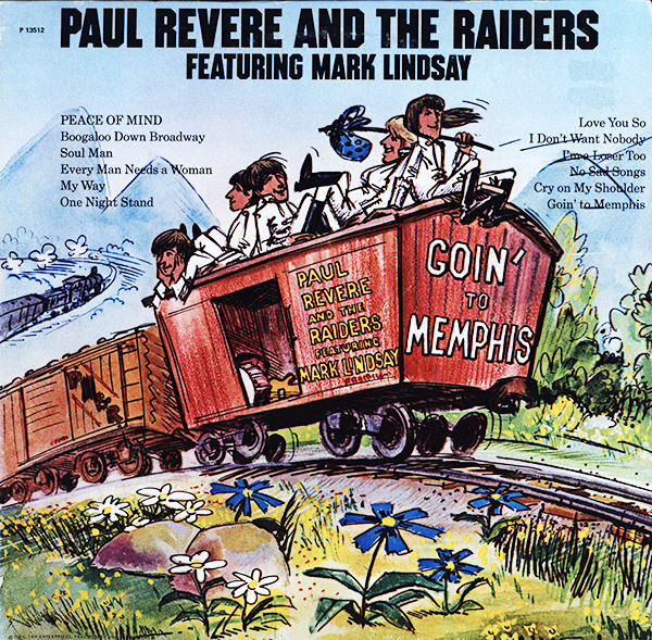 Paul Revere & The Raiders Featuring Mark Lindsay - Goin' To Memphis - Near Mint (NM or M-) - Vinyl