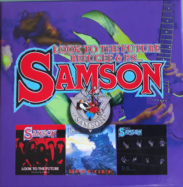 Samson (3) - Look To The Future / Refugee / P.S.... - Mint (M) - CD,CD,Box Set