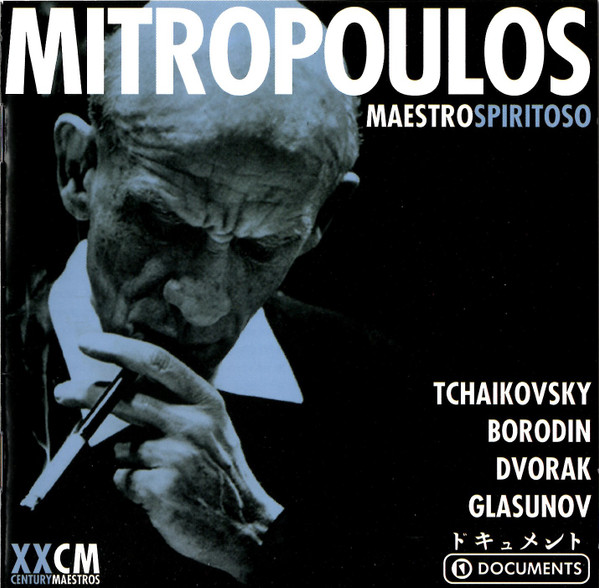 Mitropoulos* - Tchaikovsky*, Borodin*, Dvorak*, Glasunov* - Maestro Spiritoso - Mint (M) - CD